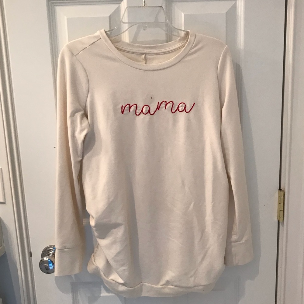Mama maternity sweater